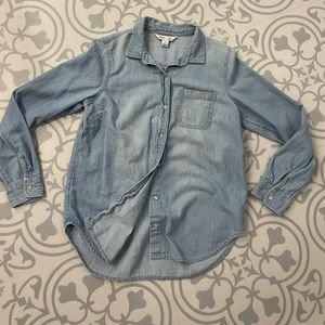 Chambray button up top